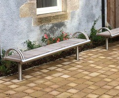 Benchmark street furniture bench