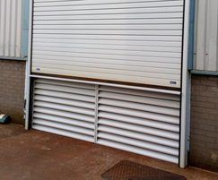 Custom Louvres For Roller Shutter Doors Mckenzie Martin Esi