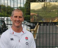 England Rugby Coach Stuart Lancaster