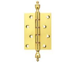 Polished brass finial hinge from Silver Kite