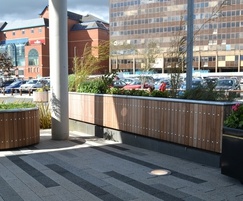 Castleton timber planters - Rochdale town centre | Street Design | ESI ...