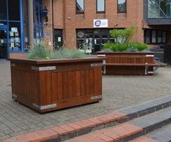 Kensington Planters with stain finish