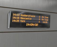 火车站实时（RTI）下一列火车指示器