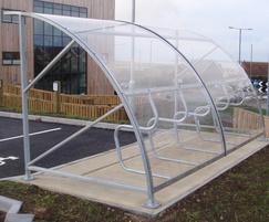 Bromley cycle shelter