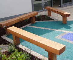 Solid Timber Bench