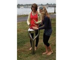 Babel Drum outdoor steel pans for all-age musical play