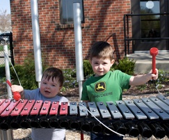 Duo Outdoor Xylophone for Schools and Nurseries