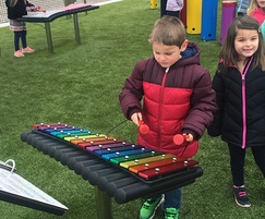 Outdoor Xylophone for Schools with Music Book
