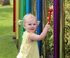 Weatherproof Calypso Chimes for parks and playgrounds