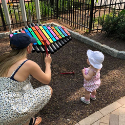 Outdoor Musical Instruments Encourage Families To Play 