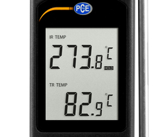 Infrared Thermometer PCE-IR 80 reading