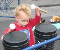 Pipe Drums are suitable for all ages