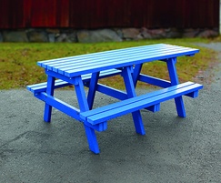 Wheelchair 100% Recycled Plastic Access Picnic Table