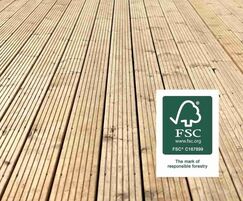 Traditional Timber Decking is FSC rated