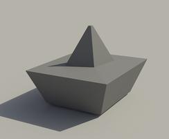 Paperboat bench
