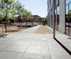 massimo light large format slabs urbastyle esi external works large format concrete pavers
