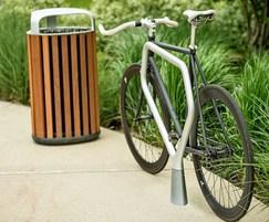 FGP litter bin and cycle stand
