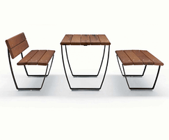 Nuvola Seat, Bench & Table