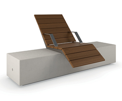 Alterego seat with reclining back