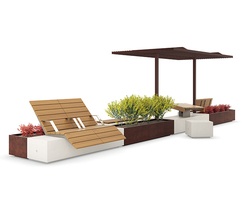 Artform Urban Furniture: New Alterego seating and planters collection