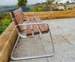 FGP seating on Edge Hill Library roof terrace
