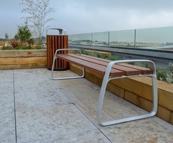 FGP range on Edge Hill library roof terrace