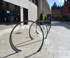 Loop cycle stand at Victoria Gate
