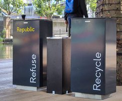 Litter and recycling bins - Republic London