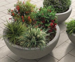 Ball Planters are made of PDM (Reconstituted Stones)