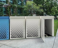 Cargo Cycle Lockers can be joined together