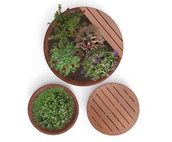 Parabel Planter options include seat