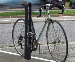 cast iron bike stand