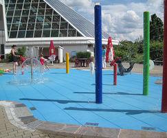 EUROFLEX® impact protection Aqua tiles for aqua parks