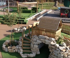 Outdoor play area for London primary school