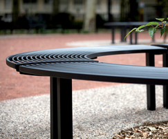 Seats made of steel or stainless steel rounds