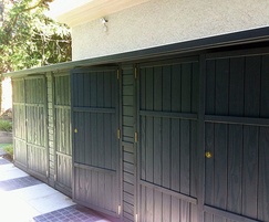 upright bike storage shed