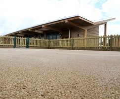 NatraTex Cotswold fully bonded surfacing