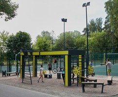 Punto Fit installed as part of park regeneration