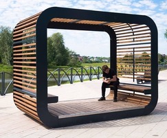 Cube pavilion from Punto Design