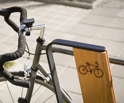VELONE bicycle stand with cycle emblem
