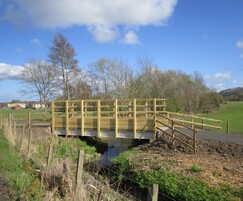 Equestrian bridleway bridges