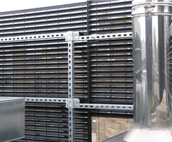 Panels designed to fit around extraction plant