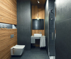 Strada II contemporary bathroom range