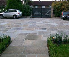 Reclaimed yorkstone flags