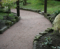 CEDEC Red footpath gravel‚ Walkden Gardens‚ Manchester