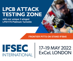 Frontier Pitts: Frontier Pitts exhibiting at IFSEC - 17-19 May, Excel