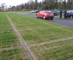 Grasscrete car park at Farmleigh, Dublin | Grass Concrete | ESI ...