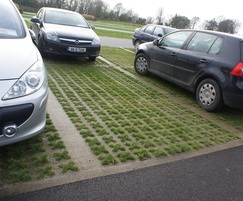 Grasscrete® used with asphalt - Farmleigh, Dublin