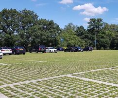 Grasscrete at Saracens FC car park