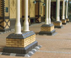 Ketley brick plinth headers